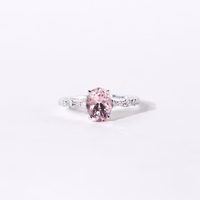 Gisel Morganite Ring