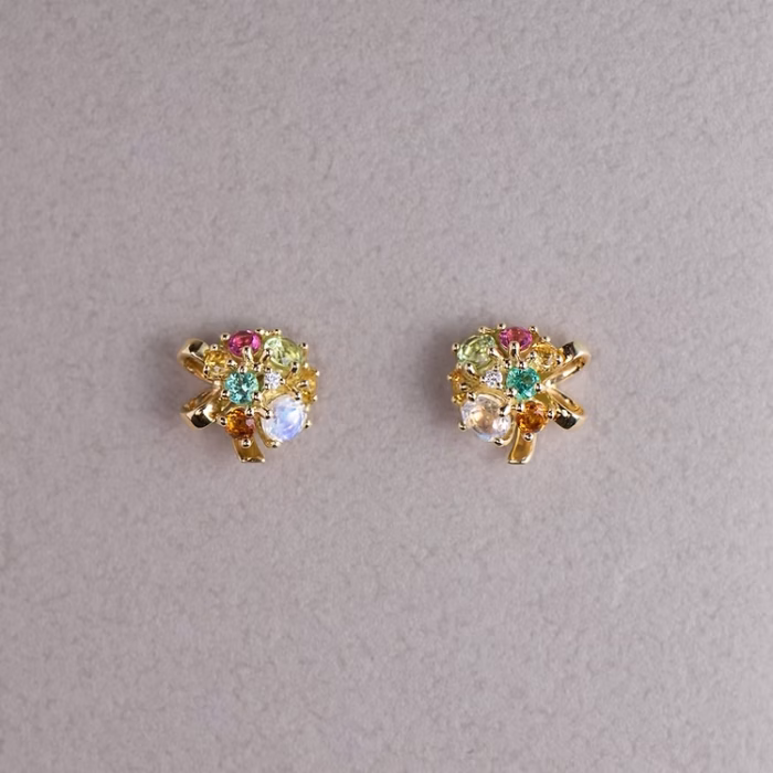 Bouquet Earrings - Soleil -