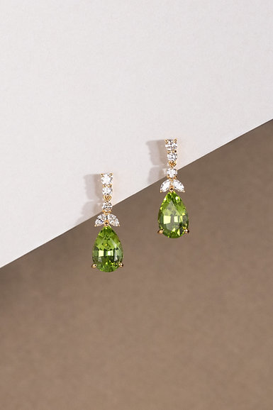 Bellaria Peridot Earrings