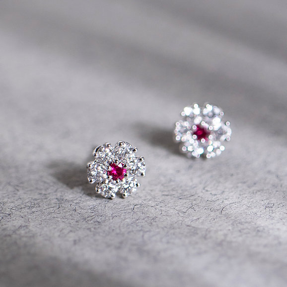 Rivora Ruby Earrings