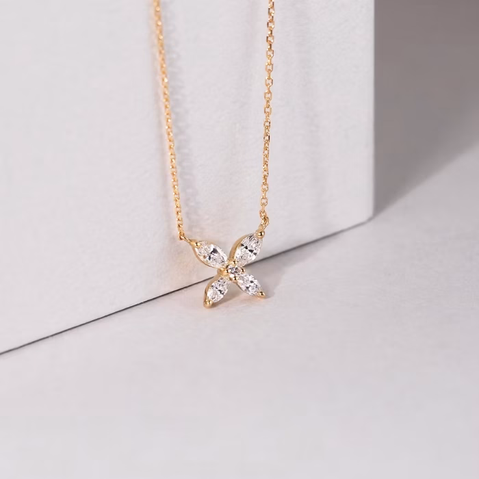 Butterfly Diamond Necklace