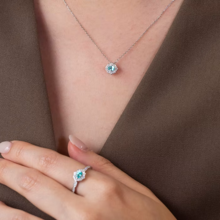 Helena Paraiba Tourmaline Necklace