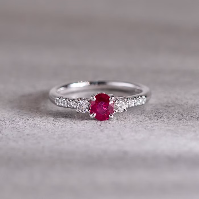 Sayori Ruby Ring