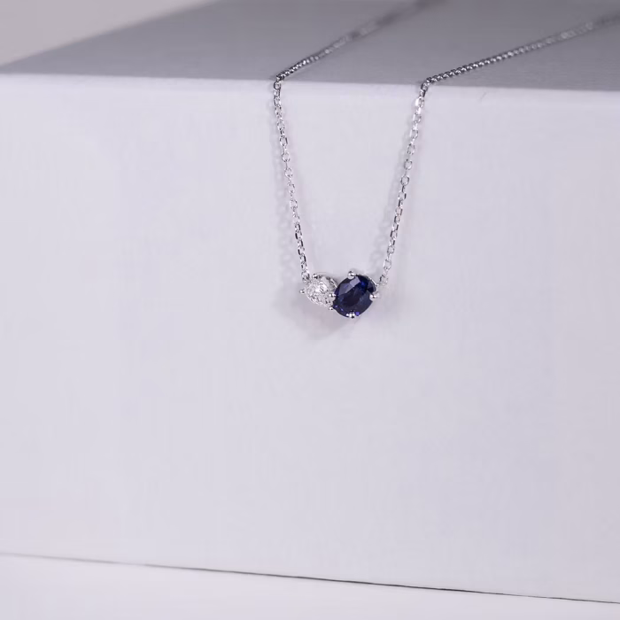 Valenzia Sapphire Necklace